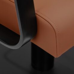 Gabbiano Porto - kampaamotuoli, musta–oranssi