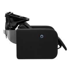 Gabbiano Sylvia – musta pesupaikka sähköisellä jalkatuella ja selkähieronnalla