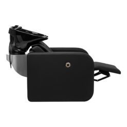 Gabbiano Sylvia – musta pesupaikka sähköisellä jalkatuella ja selkähieronnalla