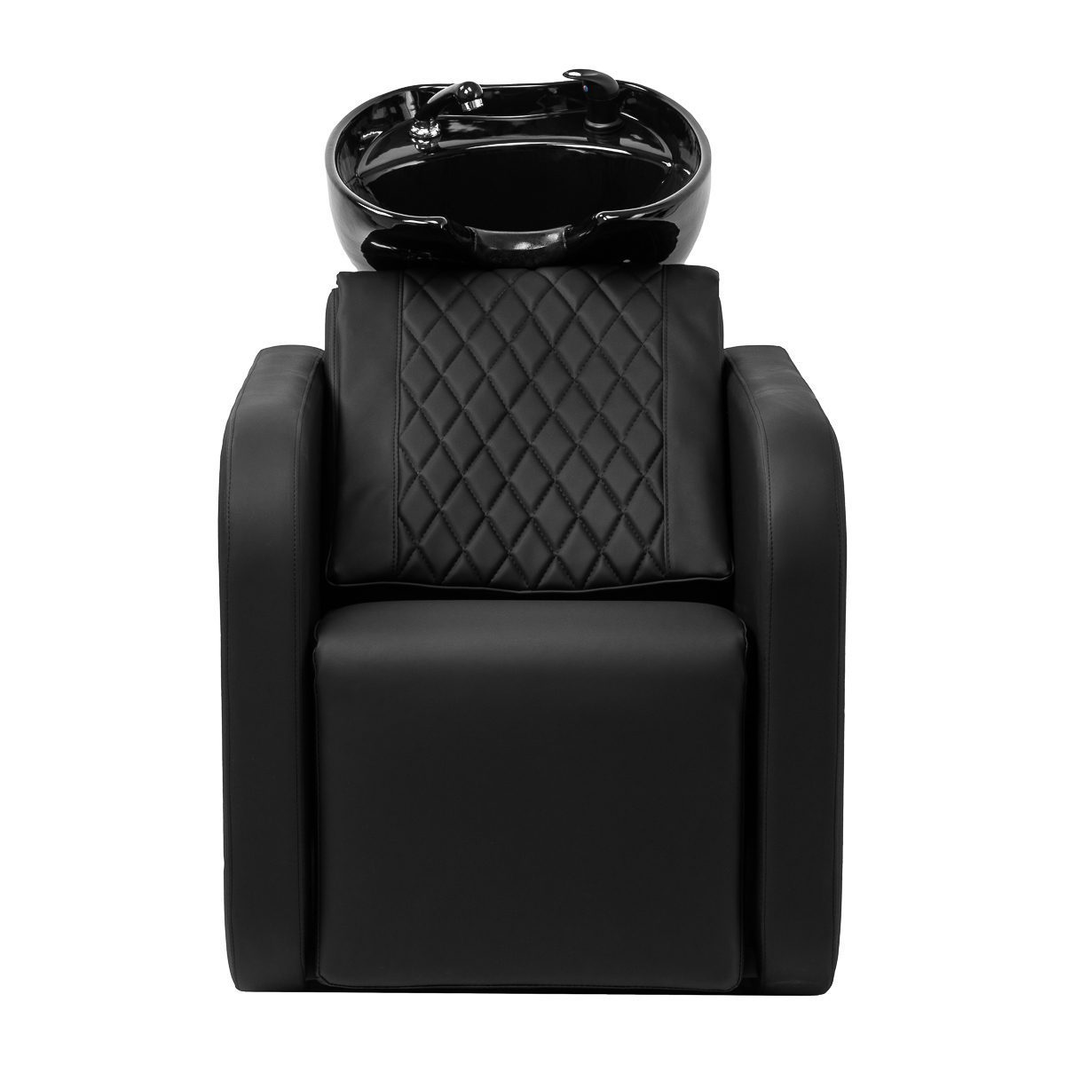 Gabbiano Sylvia – musta pesupaikka sähköisellä jalkatuella ja selkähieronnalla Gabbiano Sylvia – musta pesupaikka sähköisellä jalkatuella ja selkähieronnalla