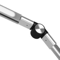 LED-hoitolamppu Yoga 22W – hopeanvärinen