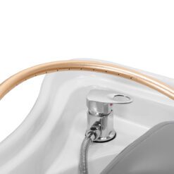 Gabbiano Head Spa 017 -hoitopeti pesuyksiköllä, harmaa