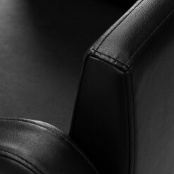 Gabbiano kampaamotuoli Sevilla, musta, musta jalusta