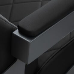 Gabbiano parturituoli Bruno, musta, grafiitinharmaalla rungolla