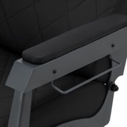 Gabbiano parturituoli Bruno, musta, grafiitinharmaalla rungolla