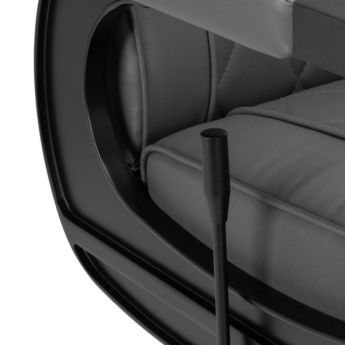 Hair System parturituoli BM88066B, harmaa, musta runko Hair System parturituoli BM88066B, harmaa, musta runko