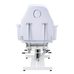 Hydraulinen hoitotuoli Sillon v2 210, viileä valkoinen