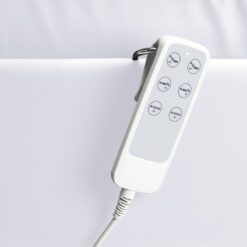 Sähkökäyttöinen hoitotuoli Sillon Lux, 3 moottoria, kylmän valkoinen