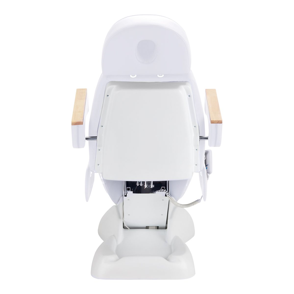 Sähkökäyttöinen hoitotuoli Sillon Lux, 3 moottoria, kylmän valkoinen Sähkökäyttöinen hoitotuoli Sillon Lux, 3 moottoria, kylmän valkoinen