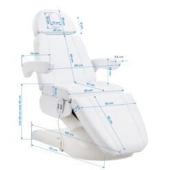 Azzurro Lux Sähkötoiminen Hoitotuoli 3 Moottorilla Musta