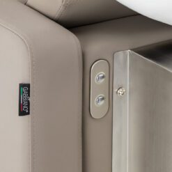 Gabbiano Sylvia – pesupaikka sähköisellä jalkatuella ja selkähieronnalla beige