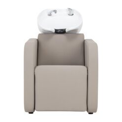 Gabbiano Sylvia – pesupaikka sähköisellä jalkatuella ja selkähieronnalla beige