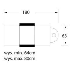 Hoitotuoli hydraulinen A 210 harmaa