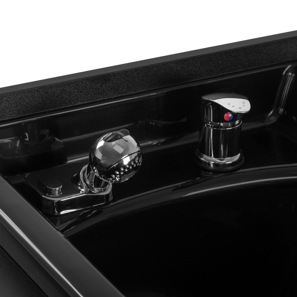 Gabbiano 5023 parturin pesuallasasema – musta MOMO Croissant Rannetuki Valkoinen