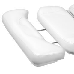 Sähkökäyttöinen jalkahoitotuoli, 4 moottoria, valkoinen