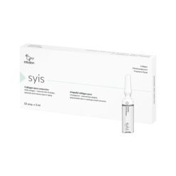 SYIS PURE COLLAGEN 100 % ampullit, 10 x 3 ML SYIS hiussuonia vahvistavat ja rauhoittavat ampullit 10 x 3 ML.