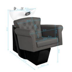 GABBIANO BERLIN pesupaikka, harmaa