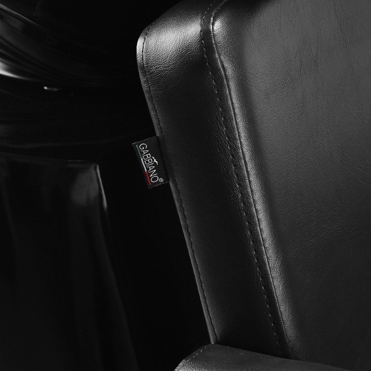 Gabbiano Mataro kampaamon pesupaikka, musta Gabbiano Mataro kampaamon pesupaikka, musta