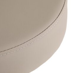 Gabbiano D026 kampaamojakkara selkänojalla, harmaa