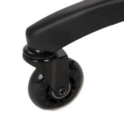 Gabbiano D026 kampaamojakkara selkänojalla, harmaa