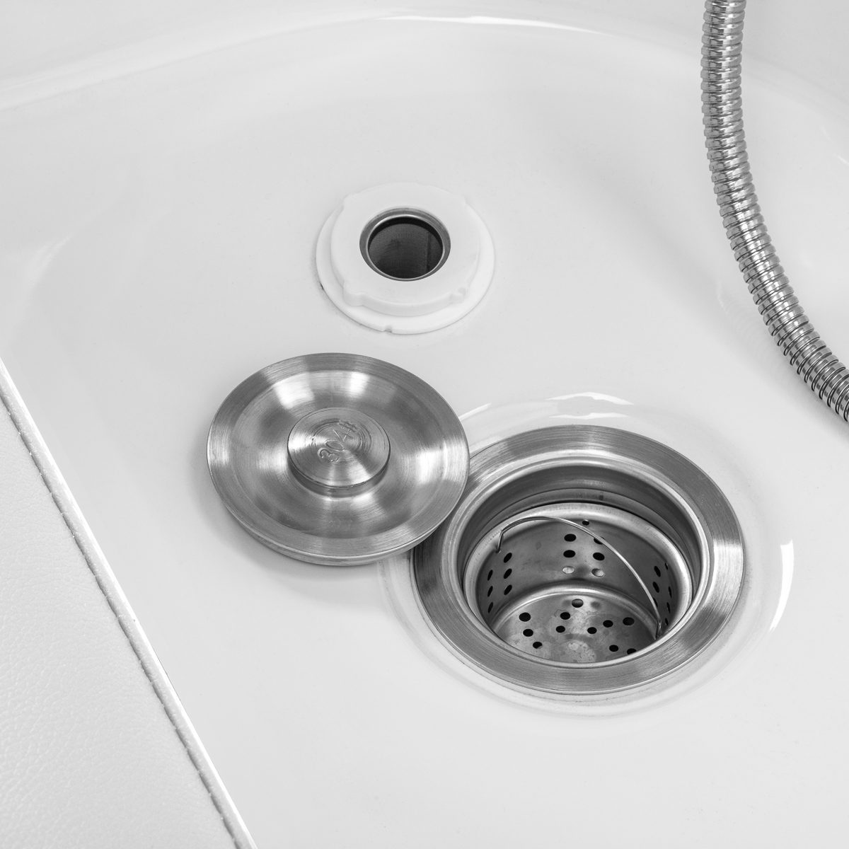 Gabbiano Head Spa Bali -pesupeti, valkoinen Gabbiano Head Spa Bali -pesupeti, valkoinen