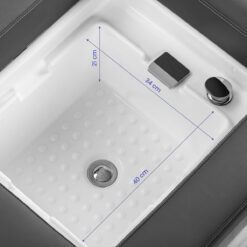 Gabbiano Head Spa Bali -pesupeti, harmaa