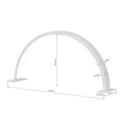 GLOW ARCHE II kynsivalaisin, harmaa