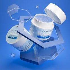 CLARESA HARD&EASY RAKENNUSGEELI LÄPINÄKYVÄ 45g