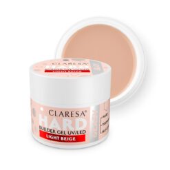 CLARESA HARD&EASY RAKENNUSGEELI Light Beige 12g