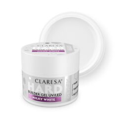 CLARESA HARD&EASY RAKENNUSGEELI Milky White 45g