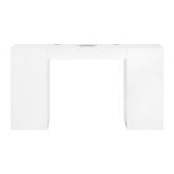 Kynsipöytä 324 kynsipölynimurilla, valkoinen