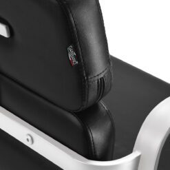 Gabbiano kampaamotuoli Porto, valkoinen–musta