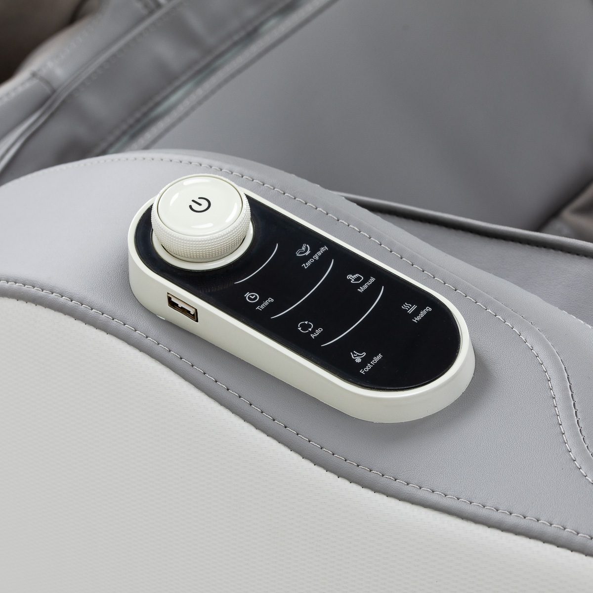 Sakura Maximus 809 3D-hierontatuoli harmaa-valkoinen Sakura Maximus 809 3D-hierontatuoli harmaa-valkoinen