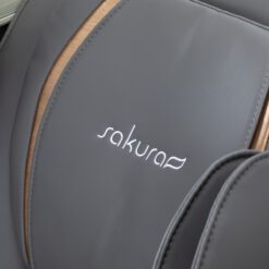 Sakura Maximus 809 3D-hierontatuoli harmaa-valkoinen