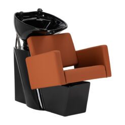 Kampaamon pesupaikka Gabbiano Vitoria, ruskea