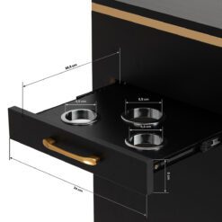 Kampaamoapupöytä 2027BG