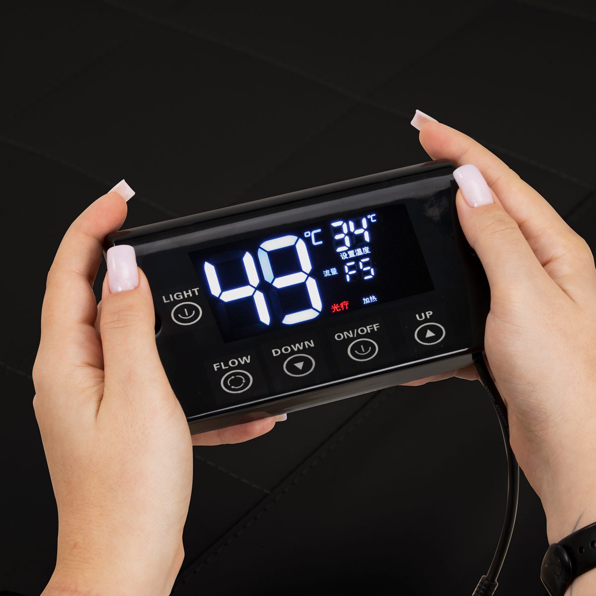 Head Spa -hoitovuode Gabbiano Maldives, musta Head Spa -hoitovuode Gabbiano Maldives, musta