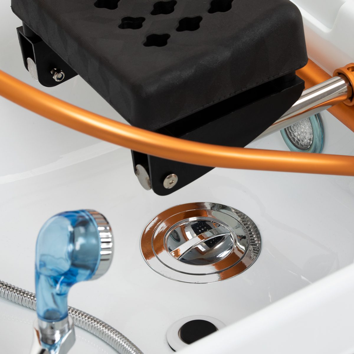 Head Spa -hoitovuode Gabbiano Maldives, musta Head Spa -hoitovuode Gabbiano Maldives, musta