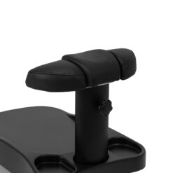 Pedikyyrisetti Azzurro: jalkakylpyallas hieronnalla ja hoitovaunu, musta