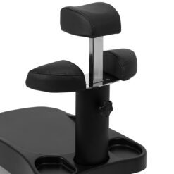 Pedikyyrisetti Azzurro: jalkakylpyallas hieronnalla ja hoitovaunu, musta