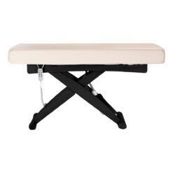 SPA-hoitopöytä Sillon Siesta, kermanvaalea, musta jalusta