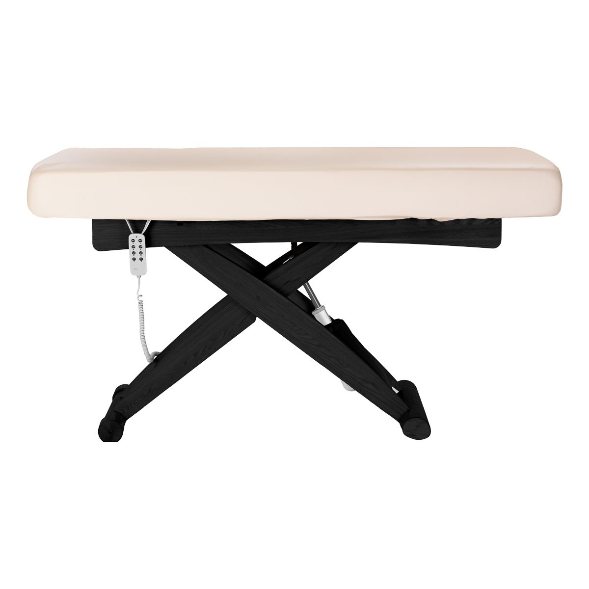 SPA-hoitopöytä Sillon Siesta, kermanvaalea, musta jalusta SPA-hoitopöytä Sillon Siesta, kermanvaalea, musta jalusta