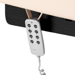 SPA-hoitopöytä Sillon Siesta, kermanvaalea, musta jalusta