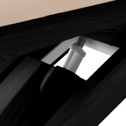 SPA-hoitopöytä Sillon Siesta, kermanvaalea, musta jalusta