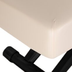 SPA-hoitopöytä Sillon Siesta, kermanvaalea, musta jalusta