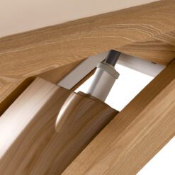 SPA-hoitotuoli Sillon Siesta, kermanvaalea, vaaleanruskea jalusta.