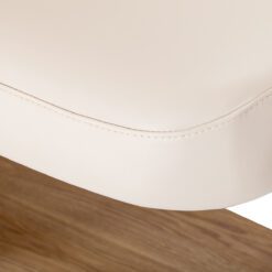 SPA-hoitopöytä Sillon Relax, kermanvaalea, vaaleanruskea jalusta