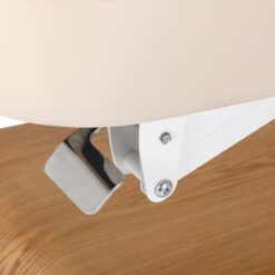 SPA-hoitopöytä Sillon Relax, kermanvaalea, vaaleanruskea jalusta