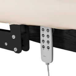 SPA-hoitopöytä Sillon Relax, kermanvaalea, musta jalusta