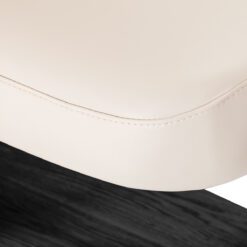 SPA-hoitopöytä Sillon Relax, kermanvaalea, musta jalusta